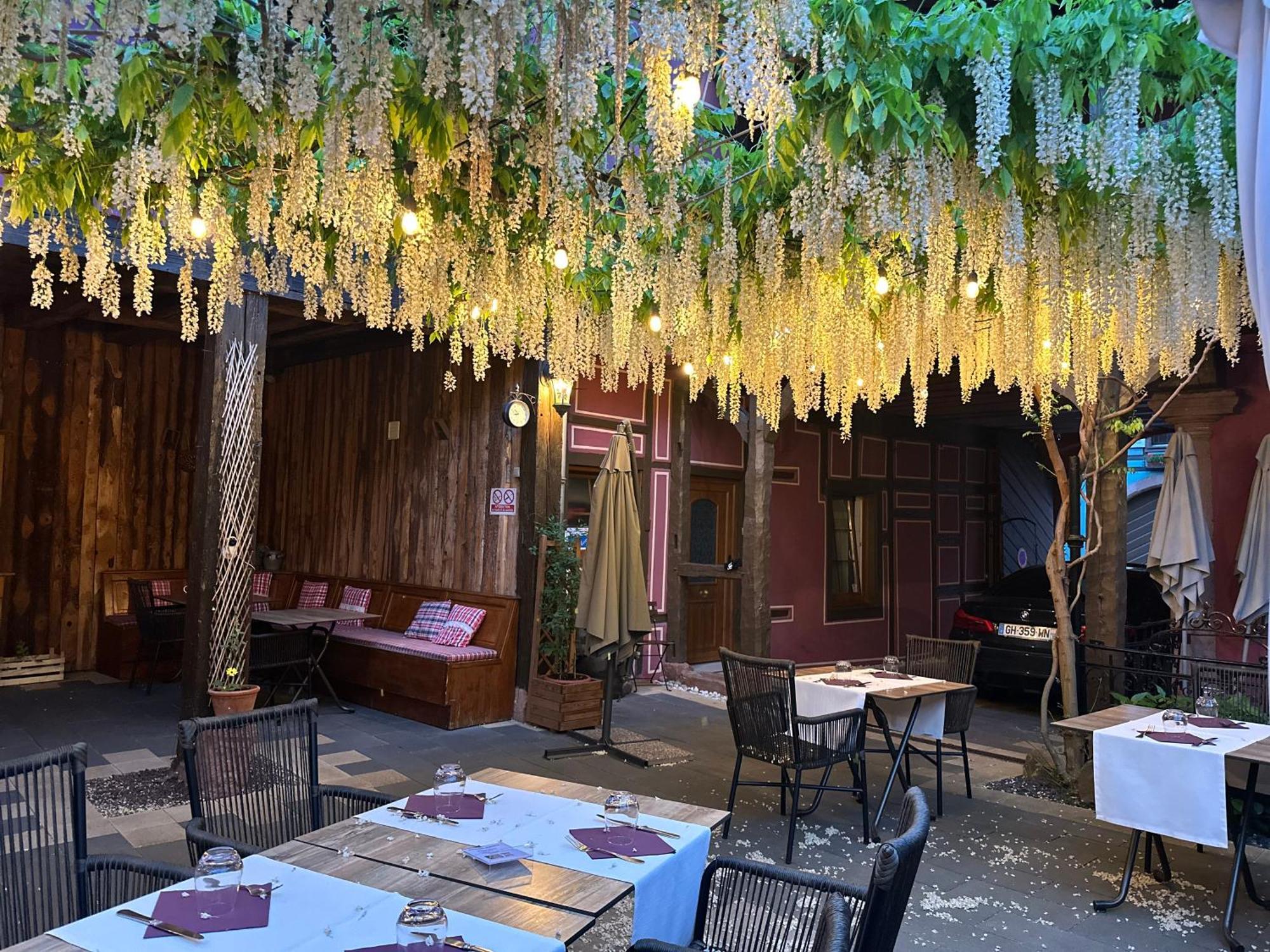 奥柏格梅赛布格酒店 Châtenois 外观 照片
