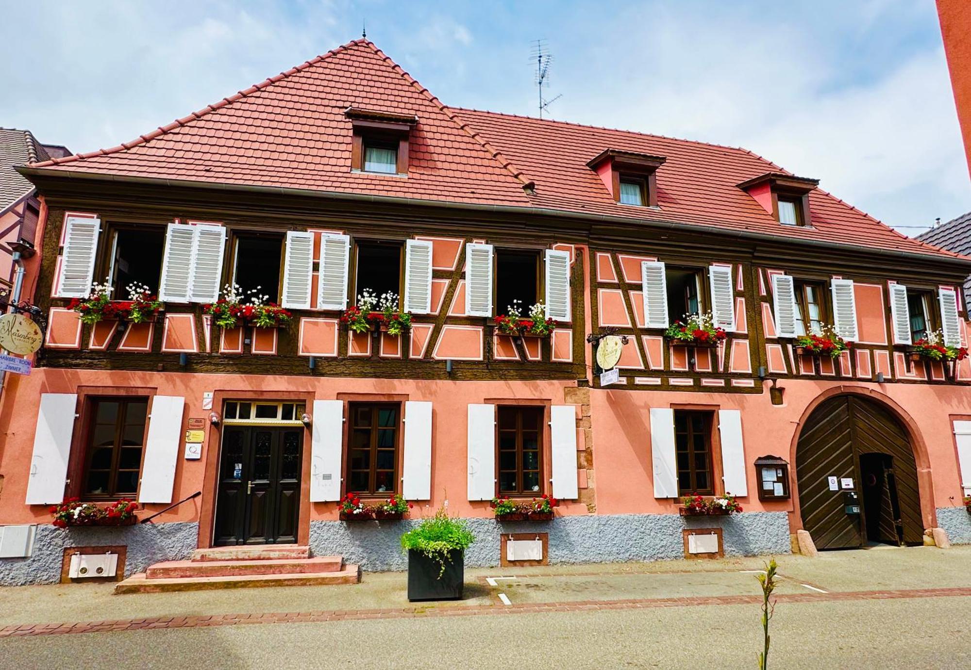 奥柏格梅赛布格酒店 Châtenois 外观 照片