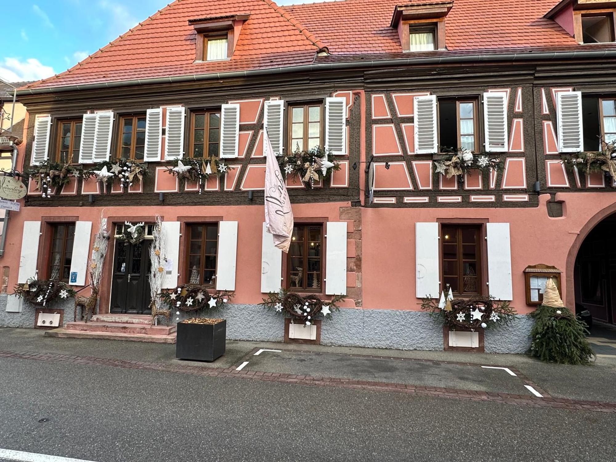 奥柏格梅赛布格酒店 Châtenois 外观 照片