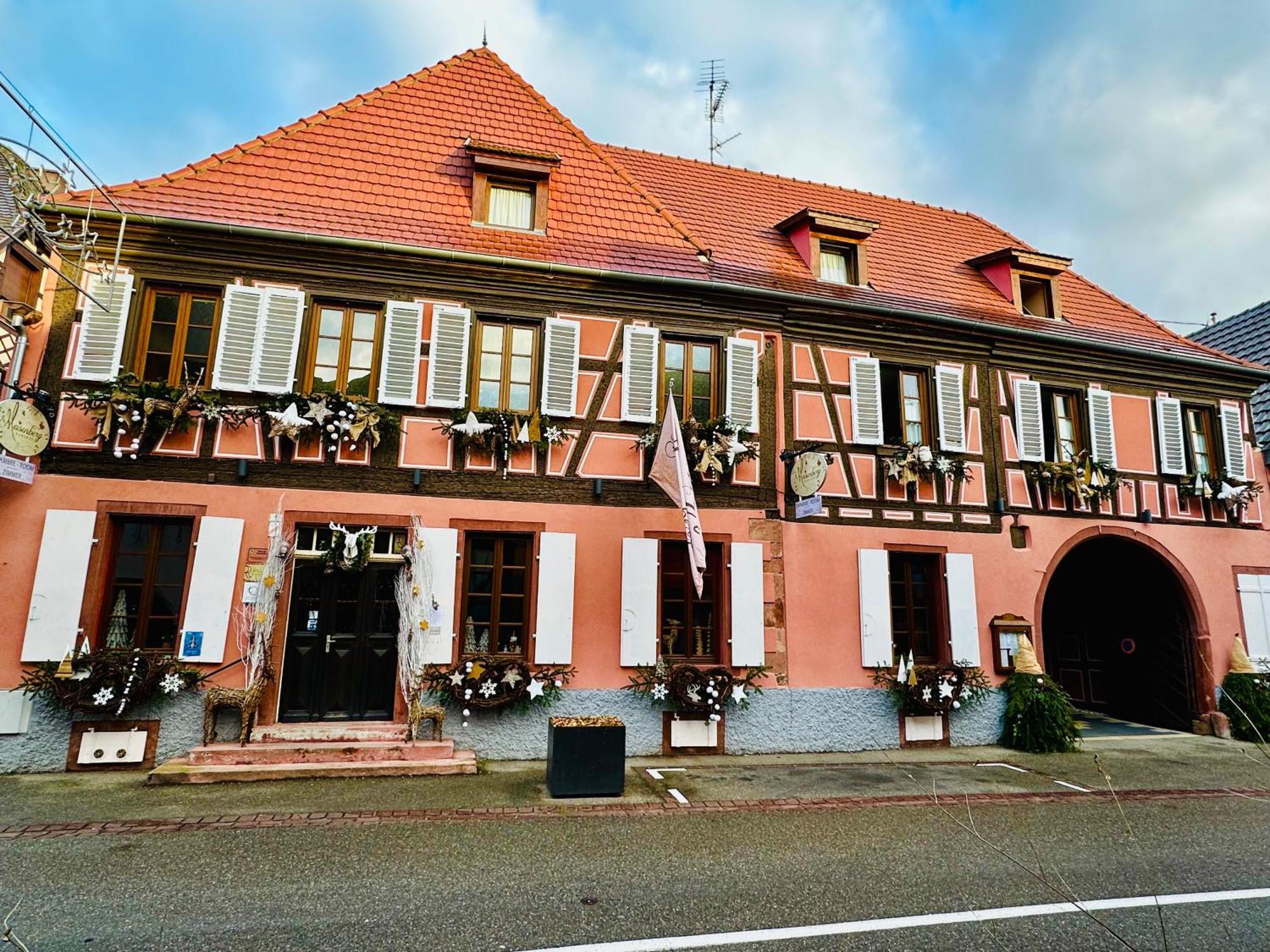奥柏格梅赛布格酒店 Châtenois 外观 照片