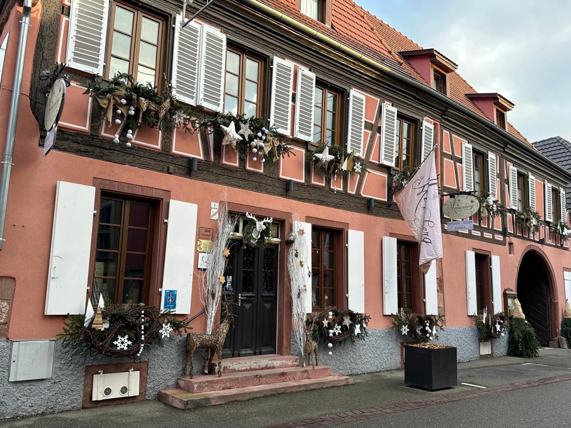 奥柏格梅赛布格酒店 Châtenois 外观 照片