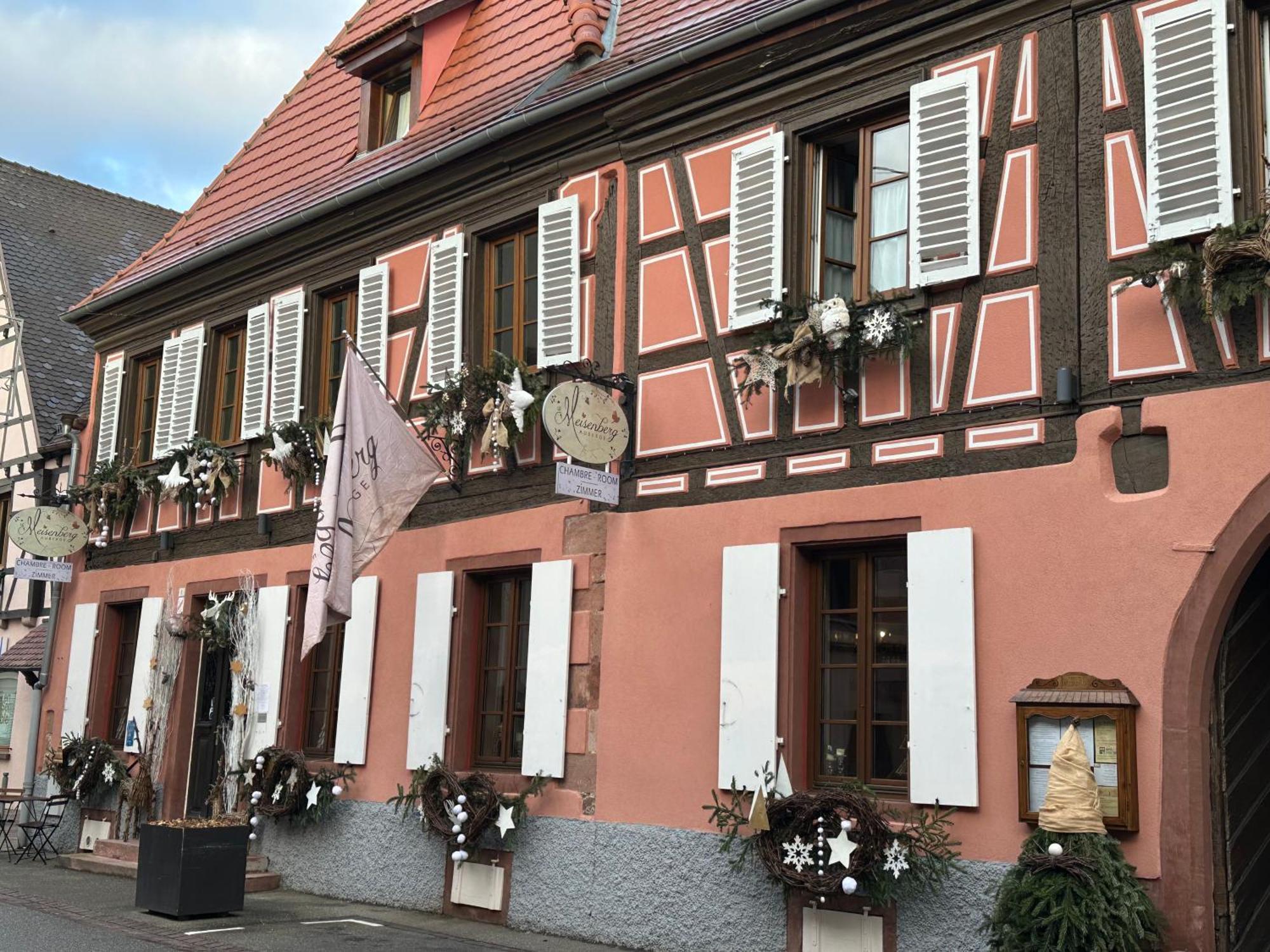奥柏格梅赛布格酒店 Châtenois 外观 照片